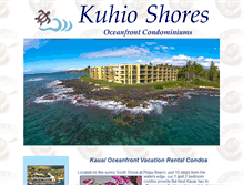 Tablet Screenshot of kuhioshores.net